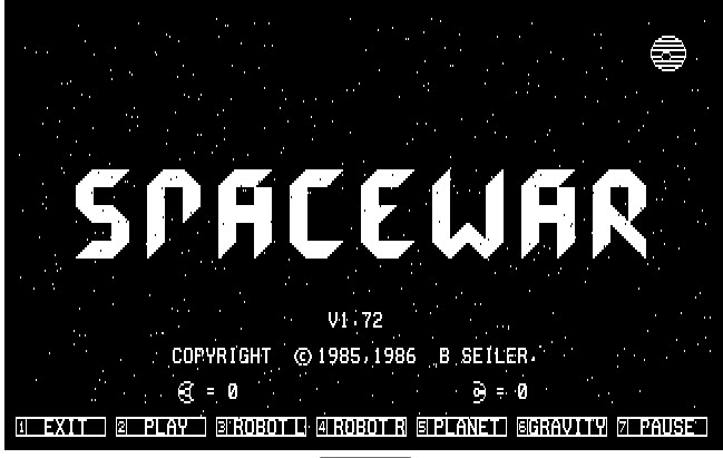 Cover image for Spacewar