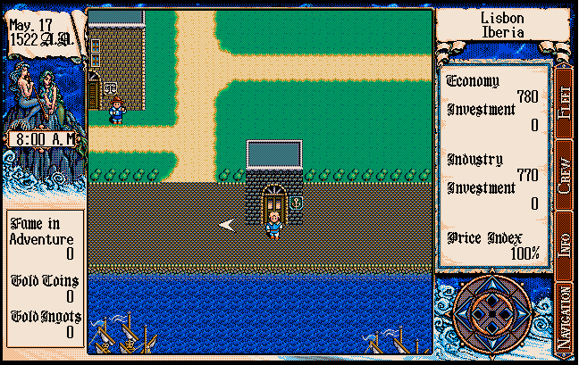 Cover image for Uncharted waters: New horizons