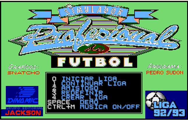 Cover image for PC Futbol 1.0  o Simulador de Fútbol Profesional