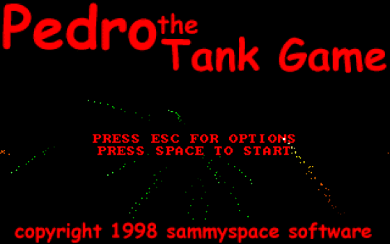 Cover image for Pedro the Tank Game