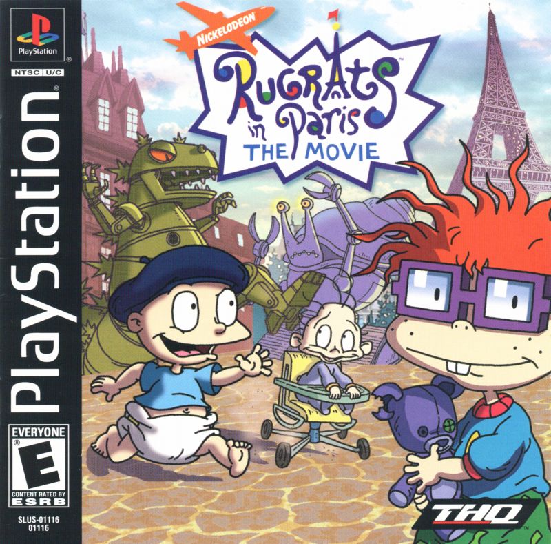 Cover image for Nickelodeon Rugrats in Paris - The Movie (USA)