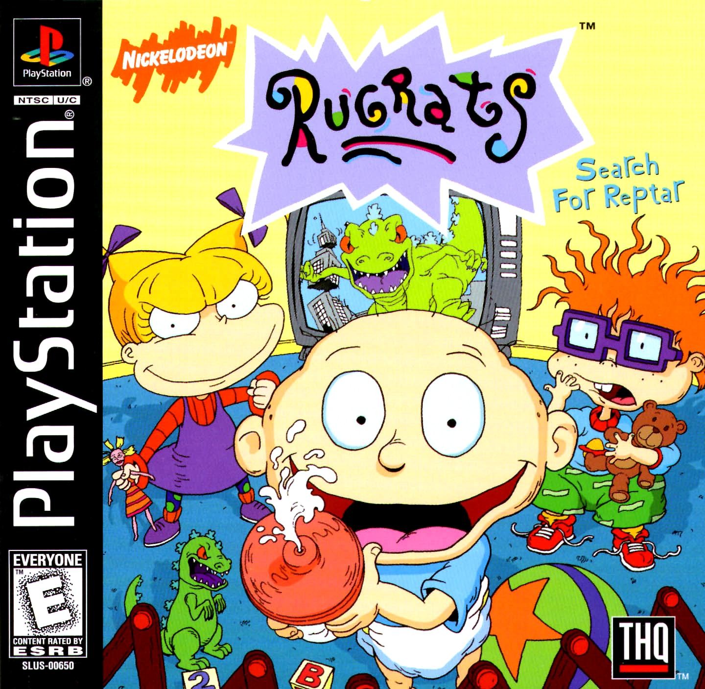 Cover image for Nickelodeon Rugrats - Search for Reptar (USA)