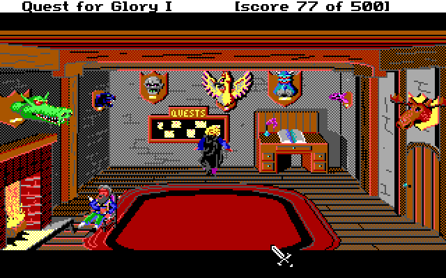 Cover image for Hero's Quest: So You Want To Be A Hero (1989)