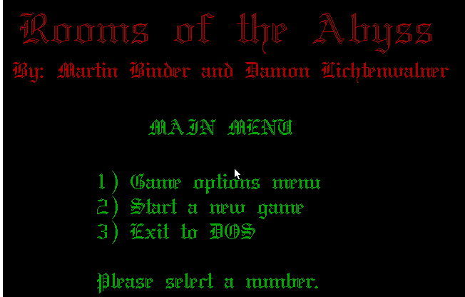 Cover image for Rooms of the Abyss