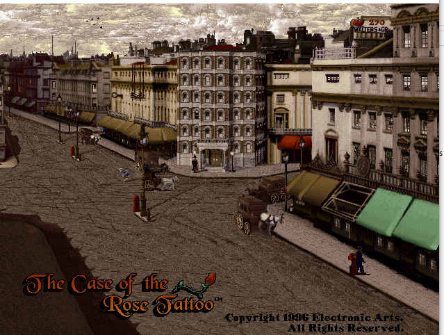 Cover image for The Lost Files of Sherlock Holmes: The Case of the Rose Tattoo (stability issues)