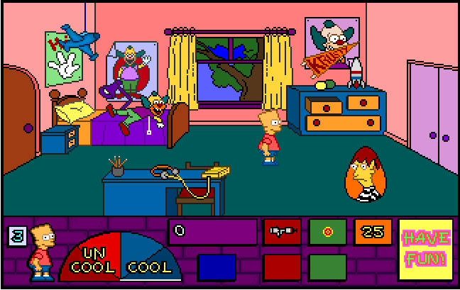 Cover image for The Simpsons: Barts House of Weirdness