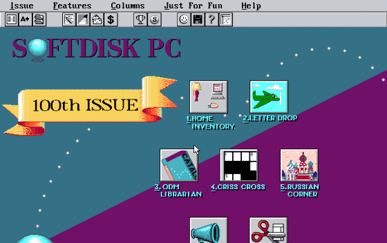 Cover image for Softdisk PC #100