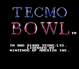 Cover image for Tecmo Bowl (Prototype)