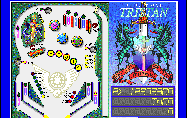 Cover image for Tristan – Solid State Pinball