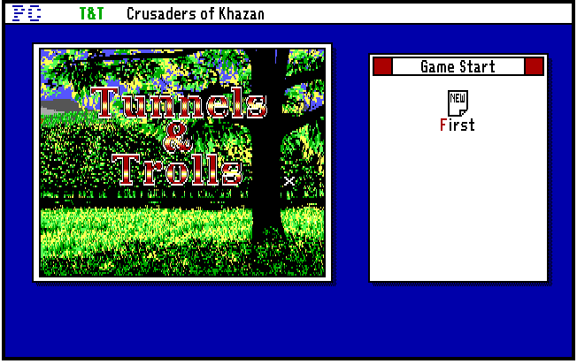 Cover image for Tunnels and Trolls - Crusaders of Khazan