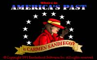 Cover image for Where in Americas Past is Carmen Sandiego?