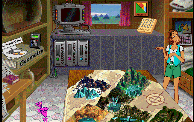 Cover image for Math Blaster: Geometry