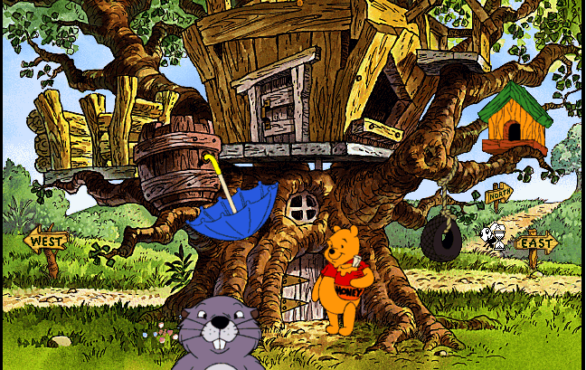 Cover image for Ready to Read with Pooh