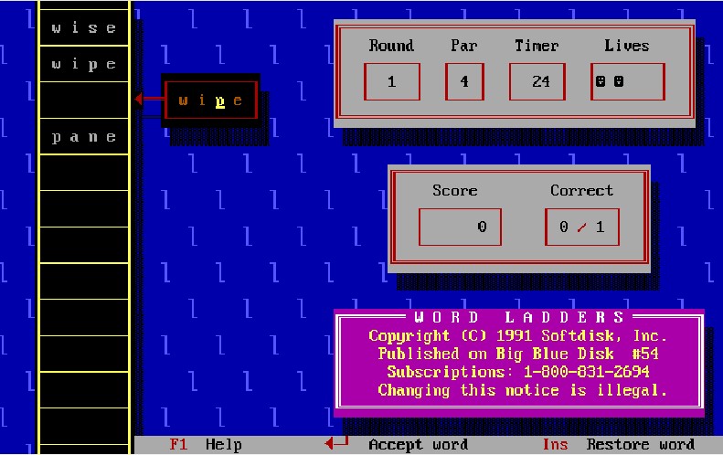 Cover image for Word Ladders