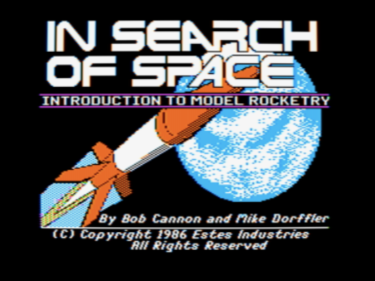 Cover image for In Search of Space: Introduction to Model Rocketry