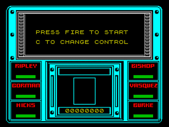 Cover image for Aliens (Electric Dreams Software)