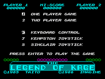 Cover image for Legend of Kage